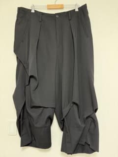 yohji yamamoto 26ss ランダム太タックパンツ - メルカリ