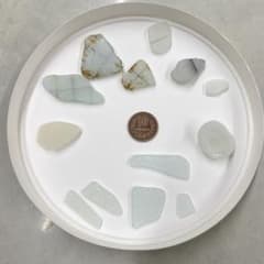 天然シーグラス レア模様のサムネイル