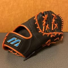 ミズノ清原モデルSTEER SOFT ファーストミット軟式グローブ 黒/オレンジ ミズノ清原モデルSTEER SOFT ファーストミット軟式グローブ 黒