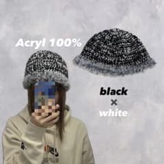 ハンドメイド　帽子　クラッシャーハット　Crusher Hat ビーニーのサムネイル