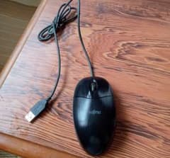 FUJITSU 有線マウス 本体のサムネイル