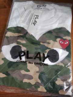М正規品 PLAY COMME des GARÇONS 迷彩柄Tシャツ М - メルカリ