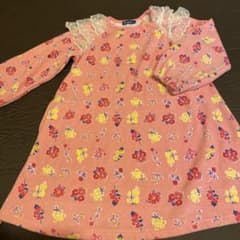 ムージョンジョン　ワンピース　裏起毛のサムネイル