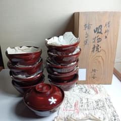 年代物　輪島塗　吸物椀拾客　久保田春太郎 F−316 年代物 輪島塗 吸物椀拾客 久保田春太郎 F−316 - メルカリ