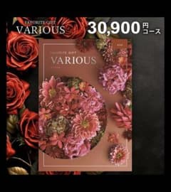 VARIOUS 30,900円コース ギフトカタログのサムネイル