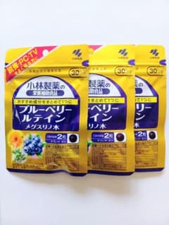小林製薬 ブルーベリールテイン メグスリの木 30日分✿3袋セットのサムネイル