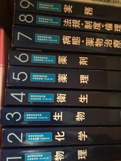 薬剤師国家試験 薬ゼミ 青本 セットのサムネイル