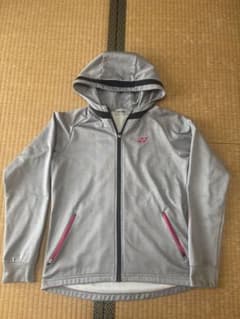 YONEX ジップアップパーカー グレーのサムネイル