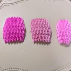 折り紙 ユニット折り紙 ピンク系 3個セットのサムネイル