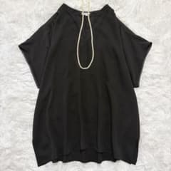 新品同様✨23区 バックサテンジョーゼットブラウス 大きいサイズ 