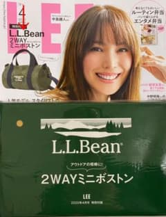 LEE 4月号付録 L.L.Bean2wayミニボストンバックのサムネイル