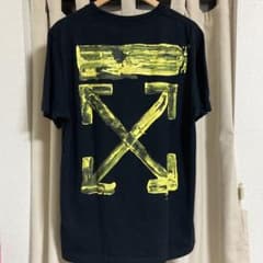 韓国　オフホワイト　off-white イエローアロー　Tシャツのサムネイル