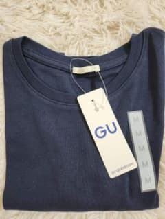 GU コットンミニT 半袖 ネイビー SIZE Mのサムネイル