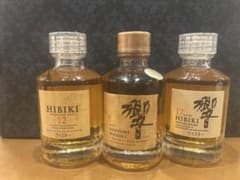 サントリー 響 12年 17年 ミニボトル 3本セットのサムネイル
