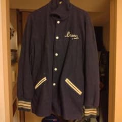 バトウィン　BUTWIN ネイビー スタジャン DANIEL BOONE '71 バトウィン BUTWIN ネイビー スタジャン DANIEL BOONE '71