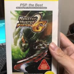 MONSTER HUNTER PORTABLE 2nd G PSP the B…
