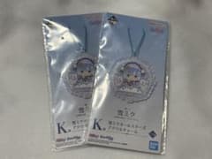 이치방쿠지 유키미쿠 아크릴 매력 K상 2개 세트 [미개봉]
