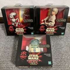 【初版・未開封】Star Wars Ep.I 8インチフィギュア３体セット 初版・未開封】Star Wars Ep.I 8インチフィギュア3体セット - メルカリ