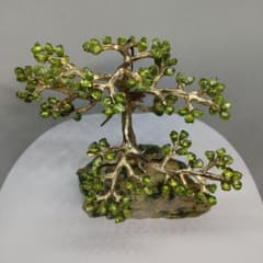 SWOBODA ペリドット 天然石 宝石ツリー ヴィンテージ 希少品 SWOBODA ペリドット 天然石 宝石ツリー ヴィンテージ 希少品 - メルカリ