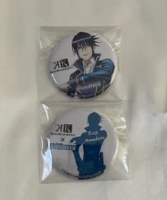アニメK ストリートフェスタ缶バッジ 宗像礼司2点セット - メルカリ