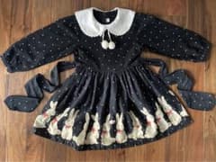 シャーリーテンプル ワンピース うさぎ柄のサムネイル