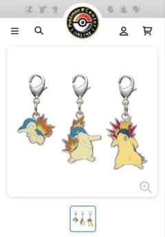 ポケモンセンター ヒノアラシ 進化セット チャーム - メルカリ