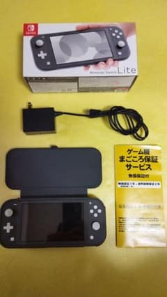 Nintendo switch lite 本体　カバー　保証付き　2024.12のサムネイル