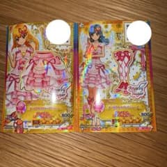 アイカツスターズ！ オーロラキスコーデ 2枚セット　星宮いちごのサムネイル