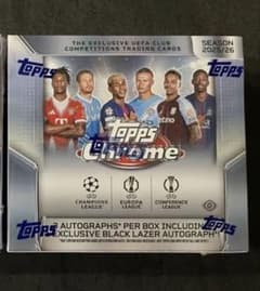 25/26 Topps Chrome UCC JUMBO 未開封ボックス - メルカリ