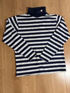 Champion（チャンピオン） ネイビー×グレーL ハイネック　ゴルフウェアのサムネイル