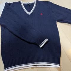【値下げ】Polo Ralph Lauren Vネックニット　160のサムネイル