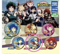 僕のヒーローアカデミア　ラバーコースター　ガチャガチャ　轟焦凍　１個のサムネイル