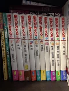 病気がみえる 10冊セット 医学書　医学生・看護学生・実習対策 病気がみえる 10冊セット 医学書 医学生・看護学生・実習対策 - メルカリ