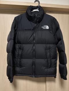 【クリーニング済】THE NORTH FACE ヌプシ ダウン ブラック 黒 Mのサムネイル