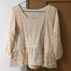 【アドラー様専用】未使用♡ロペ ピクニック  レース トップスのサムネイル