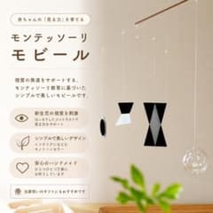 完成品 モンテッソーリ ムナリモビール 組み立て不要 知育玩具 ハンドメイドのサムネイル
