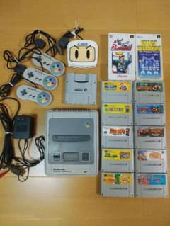 スーパーファミコン　本体とソフト１２本セット　NINTENDOのサムネイル