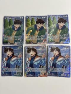 名探偵コナンTCG 工藤新一 毛利蘭 まとめ売り 名探偵コナンカードゲーム 工藤新一 毛利蘭 6枚セット - メルカリ