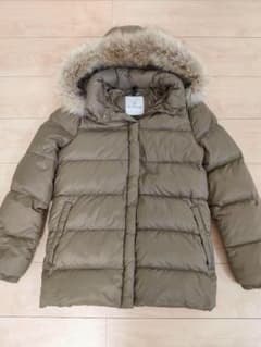 MONCLER モンクレール ダウンジャケット ファー あんしん鑑定 - メルカリ
