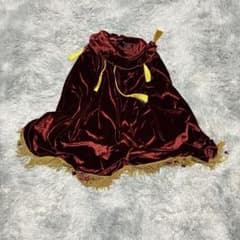 定価71,500円 未使用 ハザマ hazama 幕開けのベルベット スカート 未使用に近い】ハザマ 幕開けのベルベットスカート〈定価71,500円