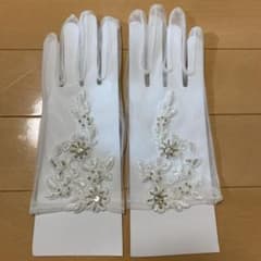 ウェディンググローブ ショートグローブのサムネイル