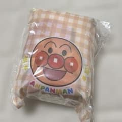 新品未使用 未開封 アンパンマン プレミアム 巾着付きブランケット バイキンマン