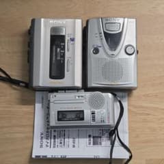 SONY カセットレコーダー 3台セット まとめ 本体 ジャンク - メルカリ