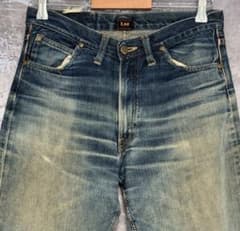 【サンプル級】復刻 鬼ヒゲ 40s 50s Lee 101z センター 赤タグのサムネイル