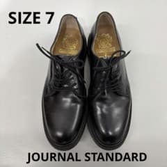 美品　JOURNAL STANDARD 黒 レースアップシューズのサムネイル