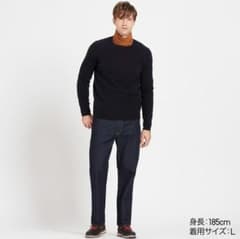 【新品】プレミアムラムクルーネックセーター　ユニクロ　UNIQLOのサムネイル