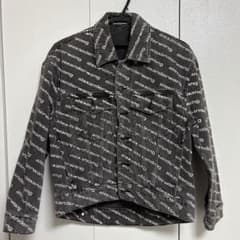 alexanderwang デニムジャケット XS alexanderwang ロゴ デニムジャケット XS - メルカリ