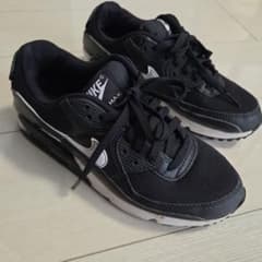 NIKE ナイキ AIR MAX エアマックス90 ブラック 黒 24cmのサムネイル