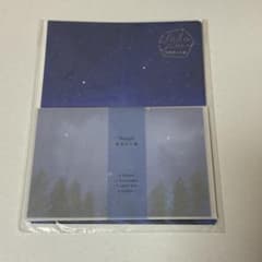 空時間の手紙　真夜中の森　レターセットのサムネイル