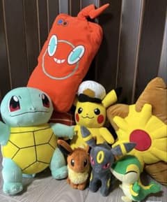 정리 판매 포켓몬 포켓몬스터 봉제인형 7장 세트